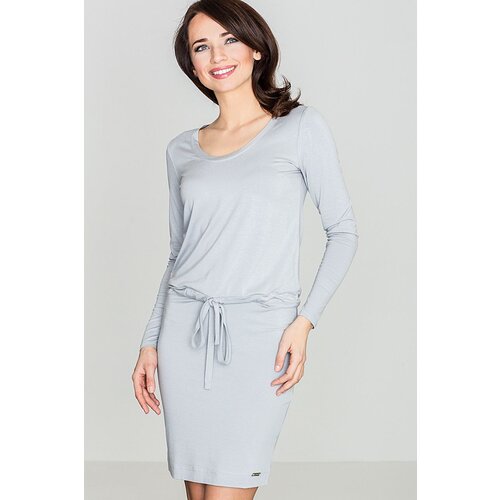Lenitif Woman&amp;#039;s Dress K334 Dark Grey Slike