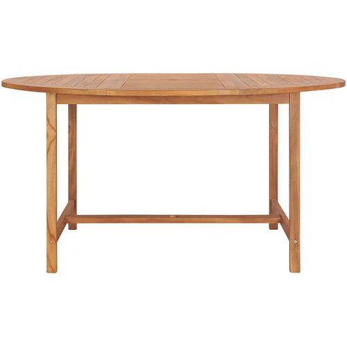  Vrtni stol 150 x 76 cm od masivne tikovine Cene