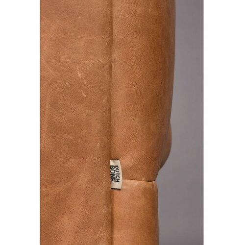 Dutchbone Usnjena sedežna garnitura v konjak rjavi barvi 214 cm Douglas &amp;ndash; Slike