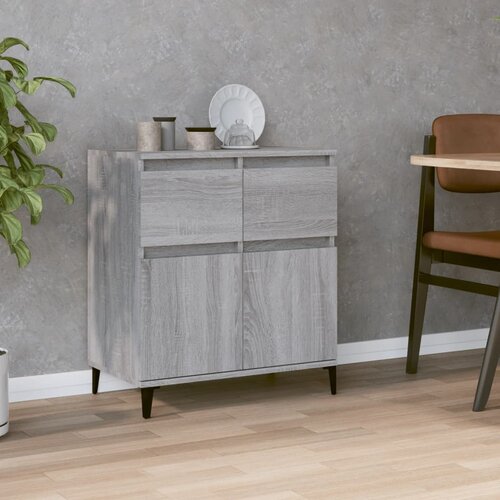 The Living Store Komoda siva sonoma 60x35x70 cm inženirski les - Komoda, (21661817) Slike