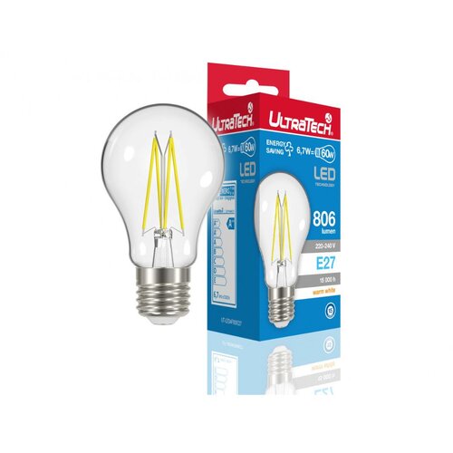 UltraTech LED sijalka E27 6,5W 806lm 4000K 300° Cene