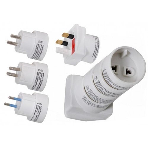 VERK_GROUP 4v1 potovalni adapterji vtič EU all in one cel svet, (20722041) Cene