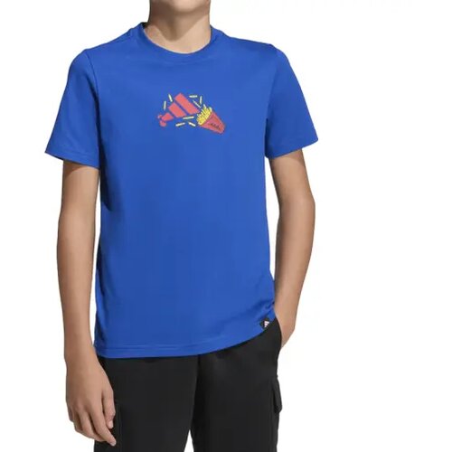 Adidas Majica za dečake J Food T Royblu, Plava Cene