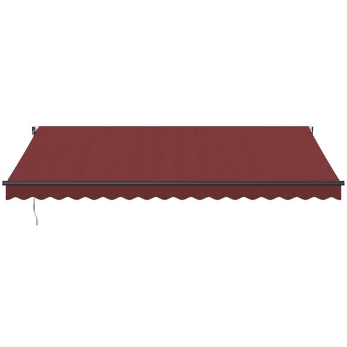 Tenda na automatsko uvlačenje bordo 450 x 350 cm Slike