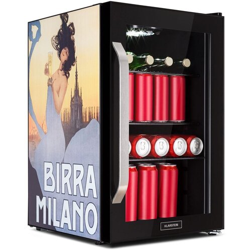 Klarstein beersafe 70, birra milano edition, hladnjak, crna Slike