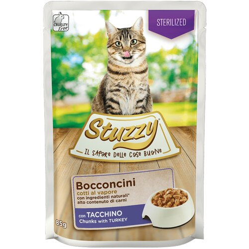Stuzzy prelivi za sterilisane mačke - komadići ćuretine - 85g Cene