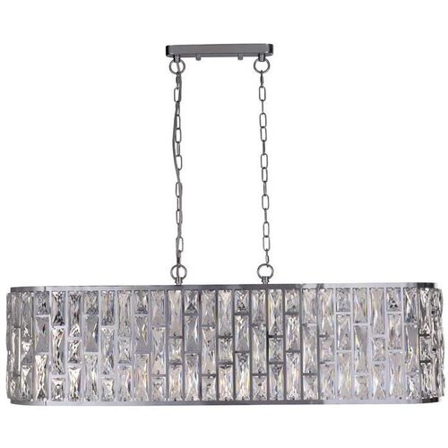 Searchlight 65818-8CC - Luster na lancu BIJOU 8xE14/40W/230V Cene