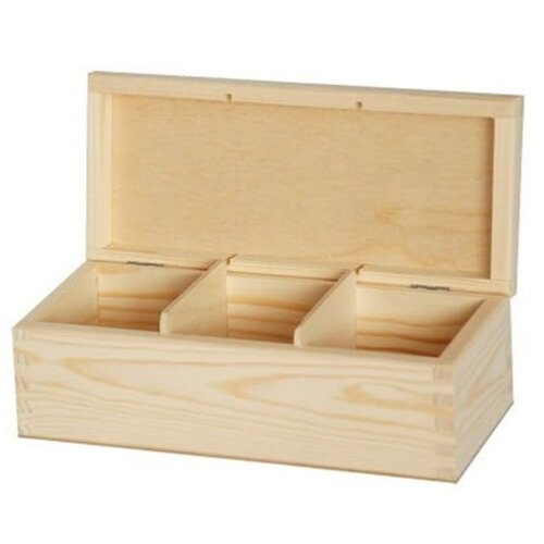  Drvena kutijica za čaj 21.3 x 9.7 x 7.5 cm Cijene