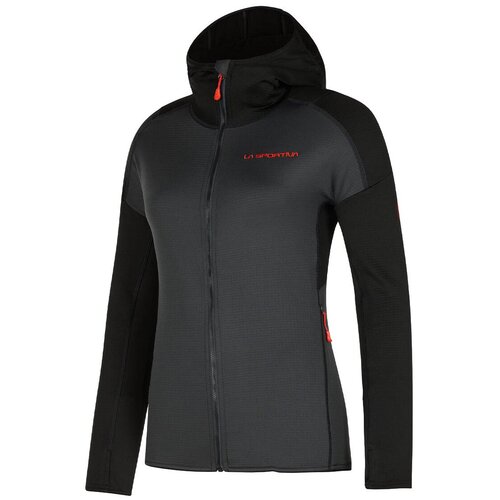 La Sportiva Flis Upendo Hoody W M33 900322 Carbon/Cherry Tomato Črna Cene