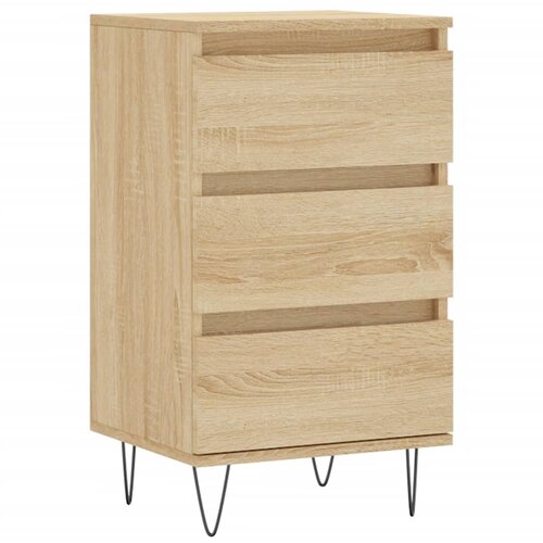 Maison Chic Komoda - Predalnik sonoma hrast 40x35x70 cm inženirski les, (21718091) Cene