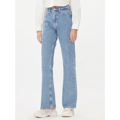 Calvin Klein Jeans Jeans hlače Authentic J20J222868 Modra Bootcut Fit