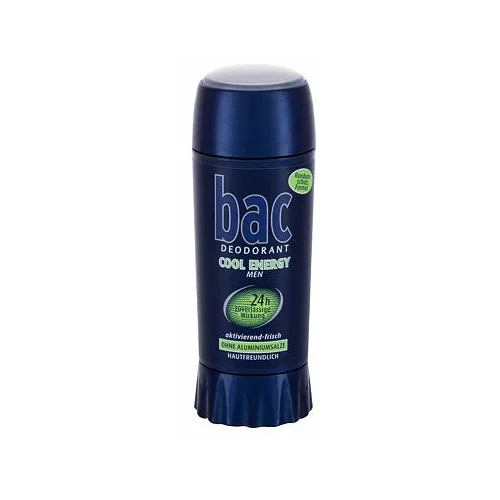 BAC cool energy dezodorans u stiku bez aluminija 40 ml za muškarce