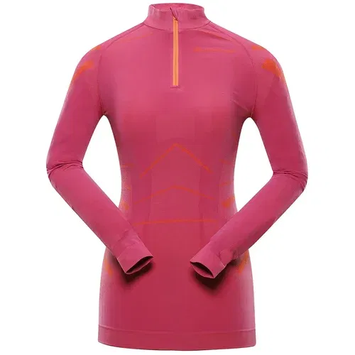 Alpine pro Dámské funkční prádlo - triko LUBINA fuchsia red Alpine pro Dámské funkční prádlo - triko LUBINA fuchsia red