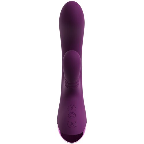 Javida vibrator za G-točku i klitoris u obliku zeca (ljubičasti) Slike