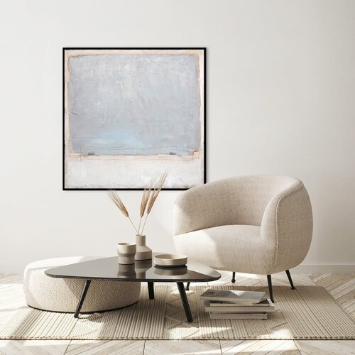 Malerifabrikken Ročno naslikana slika 100x100 cm Blue Inside &amp;ndash; Slike