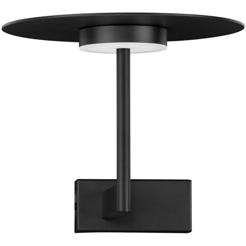 Nova Luce Mat črna aluminijasta LED stenska svetilka Tovi &amp;ndash; Slike