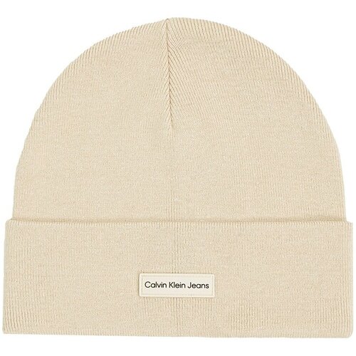 Calvin Klein Jeans Inst Patch Beanie Bež Slike