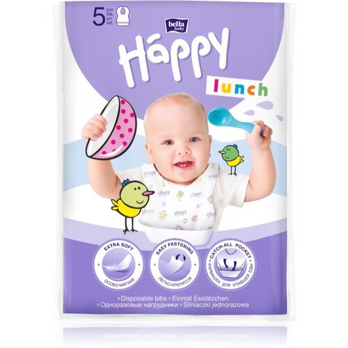 Bella Baby Happy Lunch slinček za enkratno uporabo 5 kos Cene