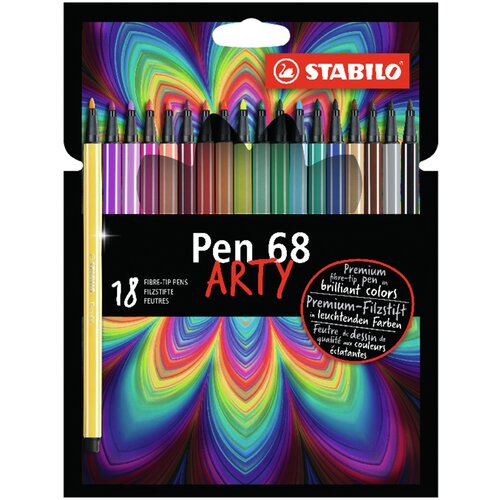 Stabilo Flomasteri Pen 68 Arty 18/1 Slike