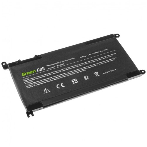 Green cell Baterija za Dell Inspiron 5378 / Latitude 3490, WDX0R, 3650 mAh Cene