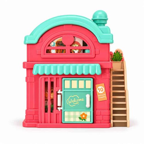  Kućica DIY Fantastic Scene 13 cm s lutkicom i dodacima &amp;ndash; 6 modela Model 02 Slike