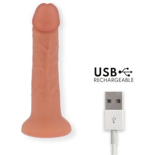 Oninder LARGE BOGOT&amp;Aacute; VIBRATOR DILDO 9 SPEEDS NATURAL 22 CM -O- 4.5 CM - FREE APP Slike