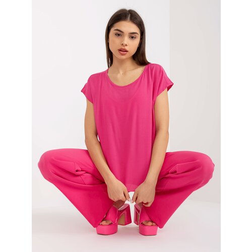 Sublevel Blouse-D73761R10978O-dark pink Slike
