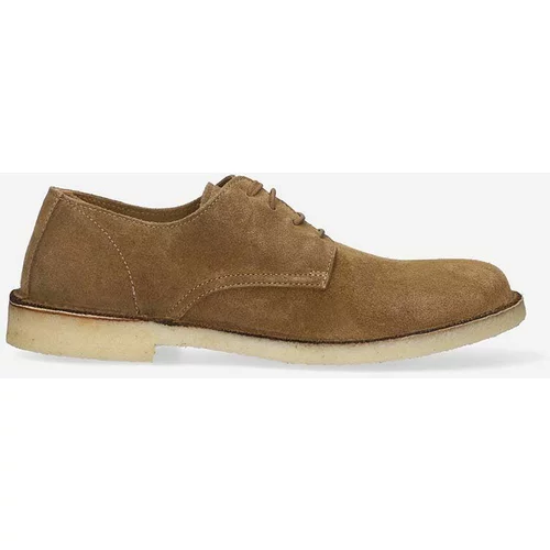Astorflex Cipele od brušene kože Derby Uomo COASTFLEX01 DARK KHAKI za muškarce, boja: smeđa, COASTFLEX.001-STONE