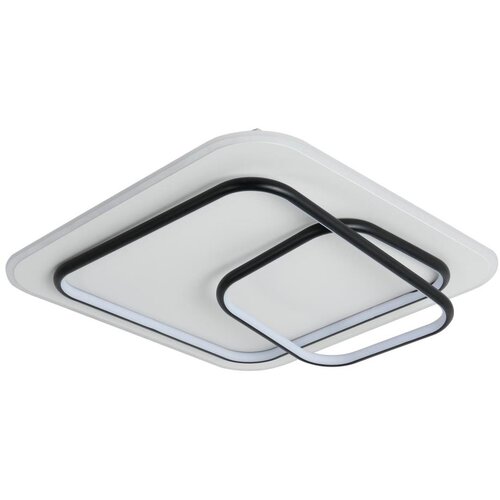 Brilagi LED prigu&amp;scaron;iva stropno svetlo IRIS LED/81W/230V 50x50 cm belo/crno + daljinski upravljač Slike