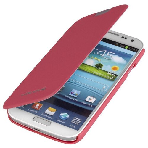  Preklopni ovitek / etui / zaščita Mercury Techno Flip Cover za Samsung Galaxy S4 i9500 - roza Cene