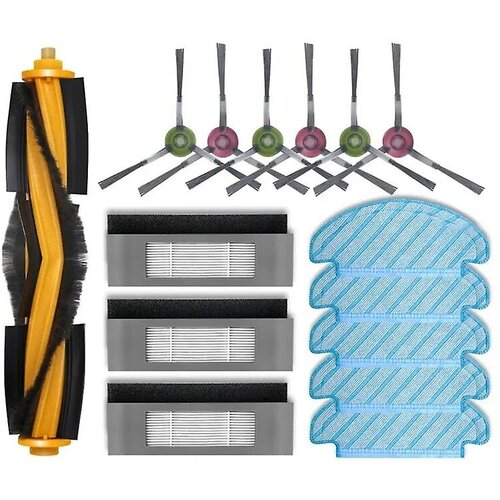 INORCO Fliter Mop Glavna krtaa, zdruljiva z Ecovacs Deebot T8 Aivi T8 Max T8 T9 Series N8 N8 Pro Plus N8 Pro Robotski sesalnik Zamenjava, (22018124) Slike