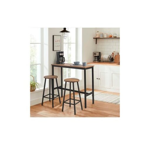 Hanah home Barski sto Mola 100 Smeđe-crni Cene