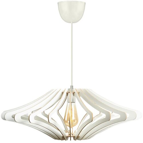 Opviq Visilica BODY 2 MDF 3 mm, bijela, promjer 59 cm, podesivi kael, visina 55 cm, E27 45-60 W, 169 Slike