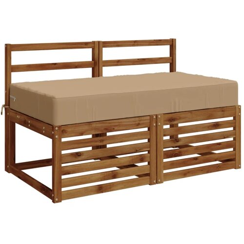  Jastuk za sjedalo SOEST 100% poliester Pijesak 120 x 80 x 15 cm - Pijesak 120 x 80 x 15 cm Melange Slike