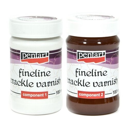  Lak za fini Krekel efekat u 2 faze - 100 ml + 100 ml (krekel) Cene