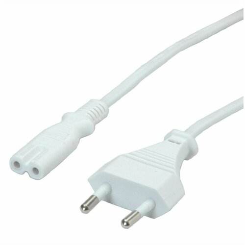 Value napajalni kabel Euro plo&scaron;čati vtič do C7\, 2-polni\, bel\, 1 m 19.99.2090 tok napajalni kabel bela 1.00 m, (20414965) Cene
