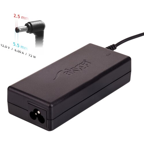 Akyga AK-ND-28 power adapter /inverter Indoor 72 W Black Slike