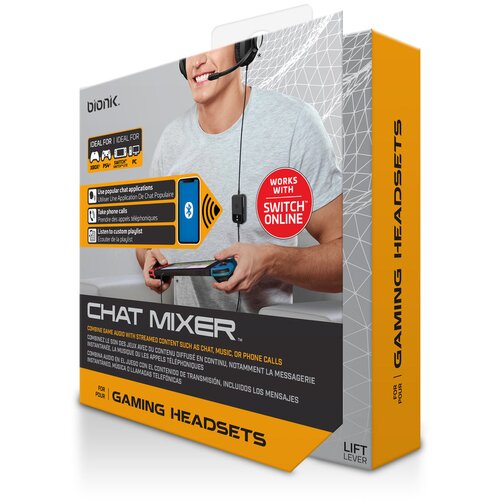 BIONIK CHAT MIXER ZA NINTENDO SWITCH, SWITCH LITE, PS5, PS4, XBOX X/S & ONE Cene