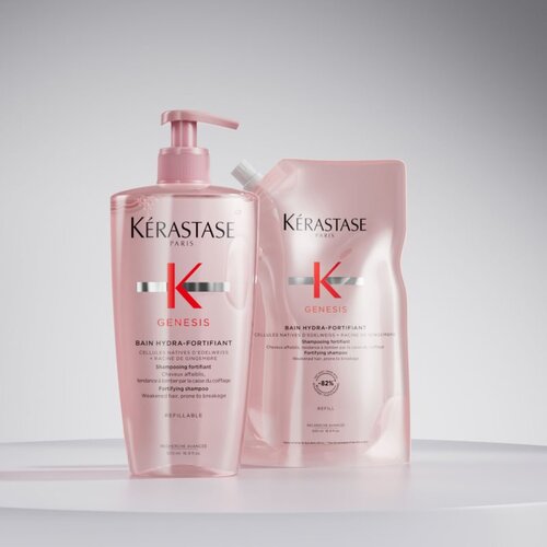 K&amp;eacute;rastase Genesis Bain Hydra-Fortifiant &amp;scaron;ampon za jačanje oslabljene kose s tendecijom opadanja 500 ml Slike