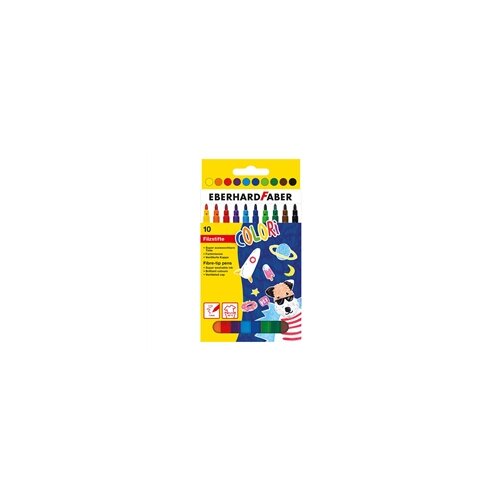 Faber-Castell Flomasteri Eberhard Faber Colori, 10 komada Slike