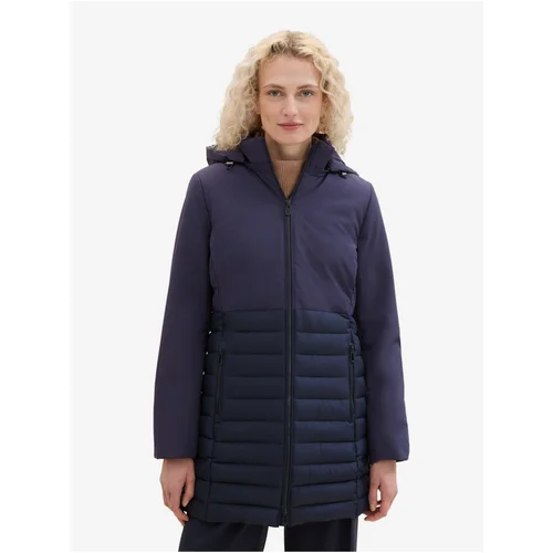 Tom Tailor Dark blue women's quilted coat - Women's