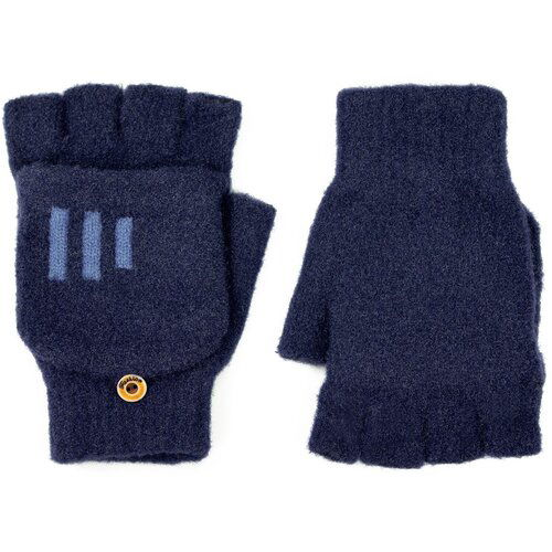 Art of Polo Man's Gloves Rk22235 Navy Blue Slike
