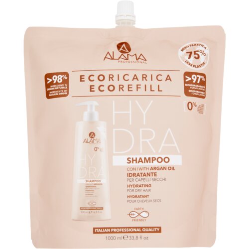 Alama professional eco-refill hydrating šampon za kosu 1000ml Slike