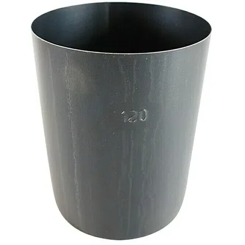  Dimovodna cijev (Ø x D: 130 x 250 mm, Debljina stijenke: 0,6 mm, Crne boje)