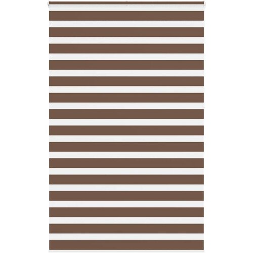 Zebra zavjesa Smeđa 145x230 cm &Scaron;irina tkanine 140,9 cm Poliester Cene