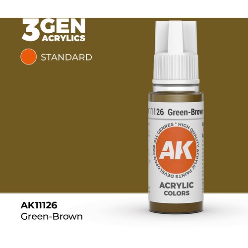 AK Interactive Green-Brown 17ml - 3rd Gen Akrilna Boja AK11126 Cene