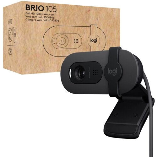 WEB KAMERA Logitech BRIO 105 Full HD cam GRAPHITE Cene