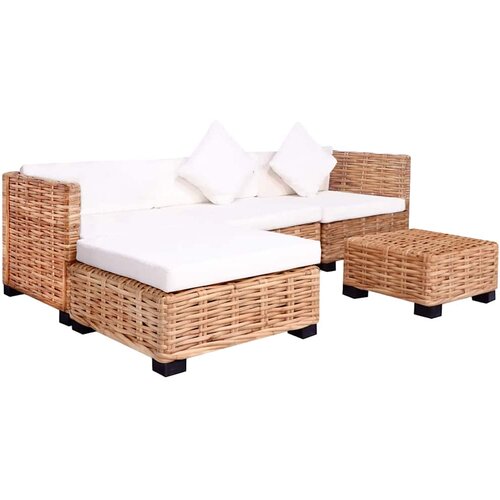 SOFA Set 14 kom Prirodni Ratan Slike