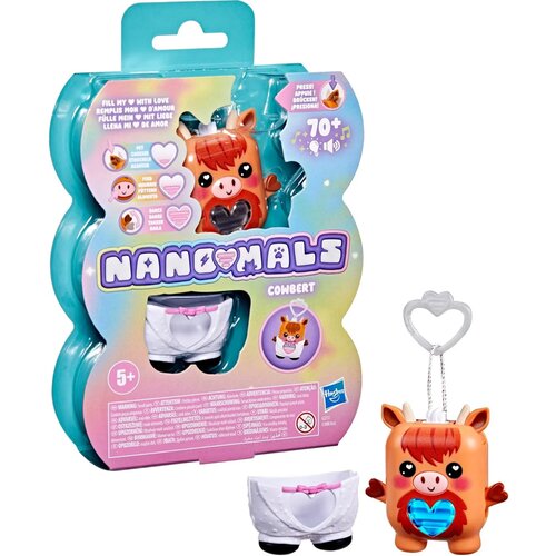 Hasbro Nano-mals: Cowbert interaktivna elektronska kravica figura &amp;ndash; Slike