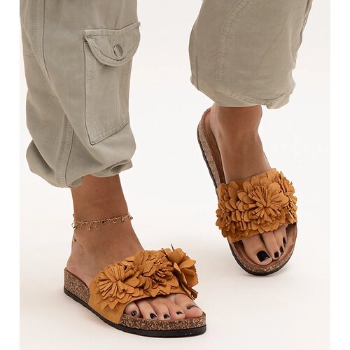 Gemre Floral cork-soled flip-flops Almida Cijene